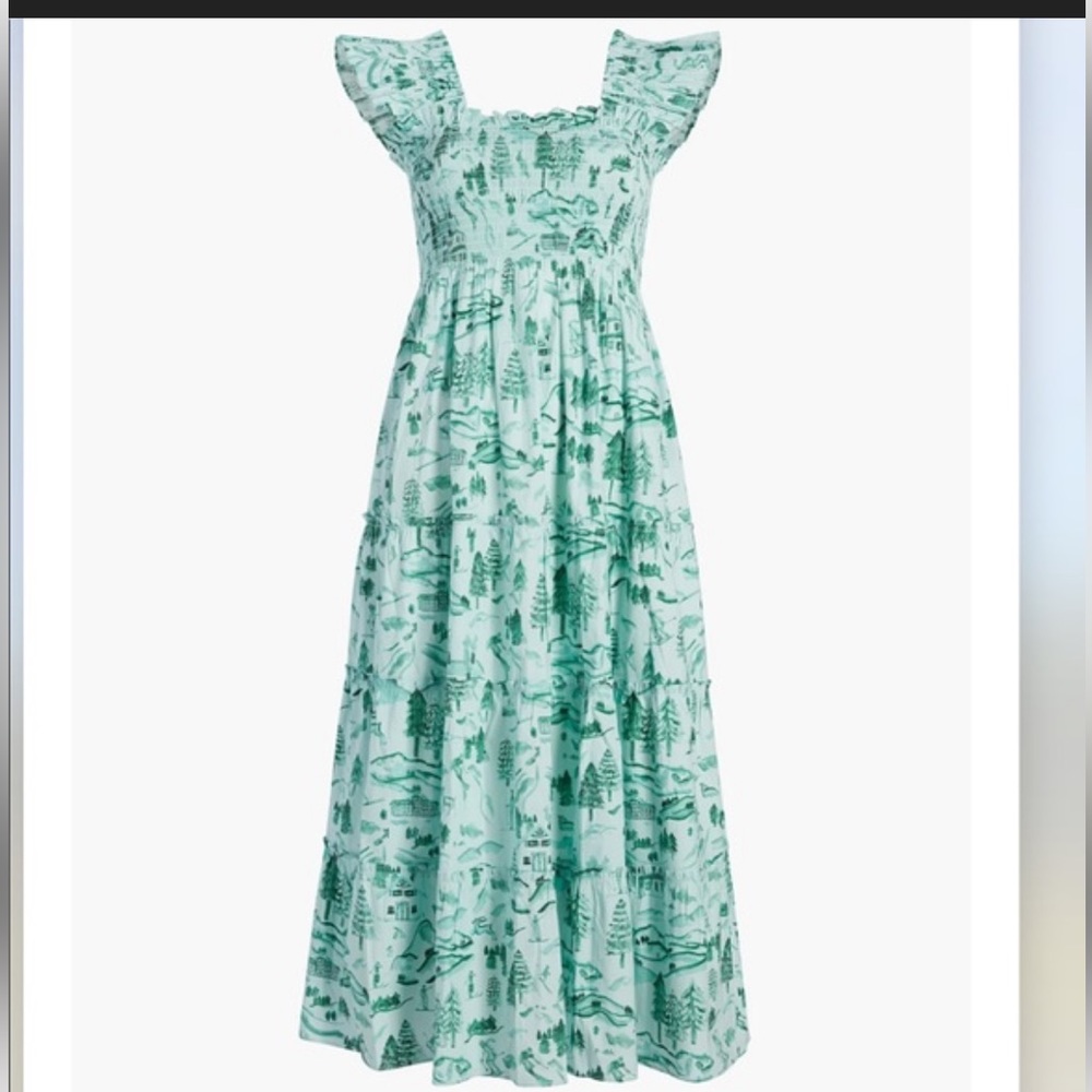 Christmas Winter Toille Hill House Nap Dress